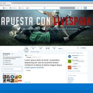 diseño portada twitter