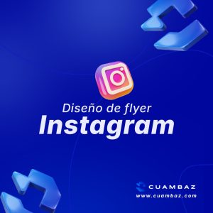 diseño de flyer instagram